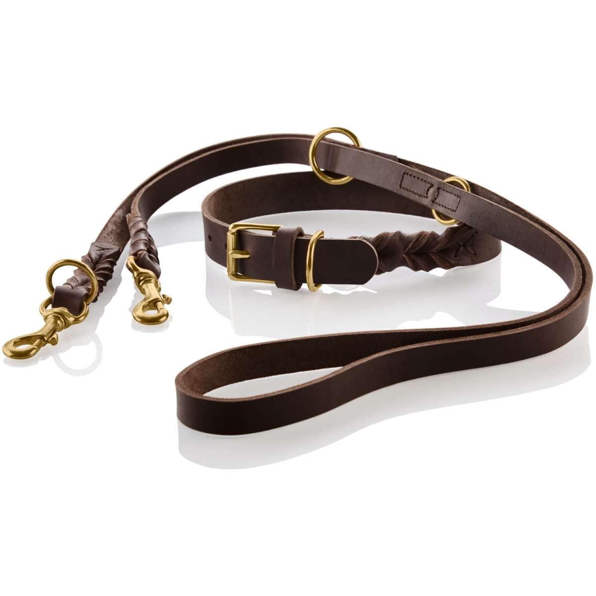 hunter-sansibar-solid-hundehalsband-aus-rindsleder-gr-e-40-30-36-cm-dunkelbraun- image 5