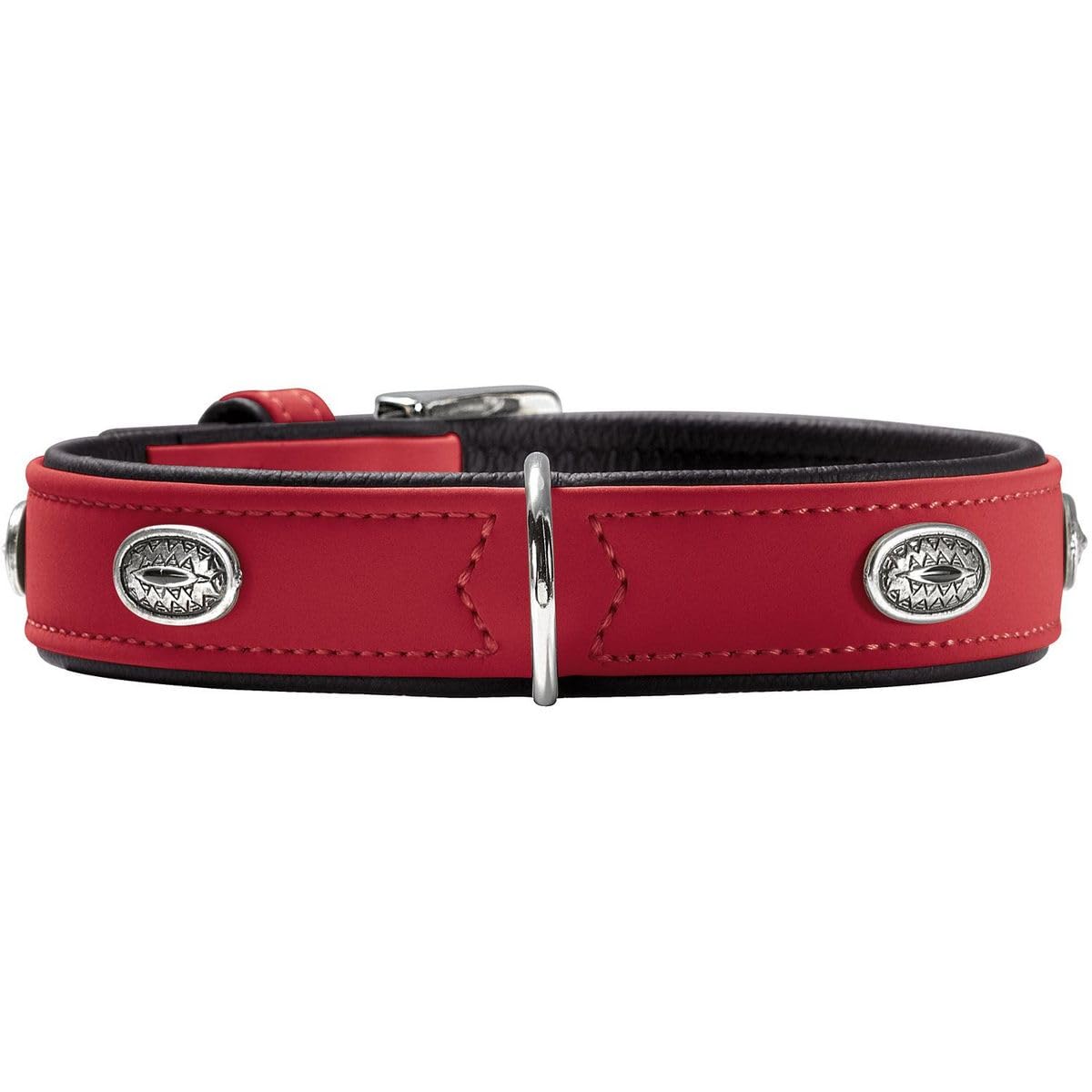hunter-softie-stone-hundehalsband-kunstleder-mit-schmucksteinen-und-nieten-verst image 6