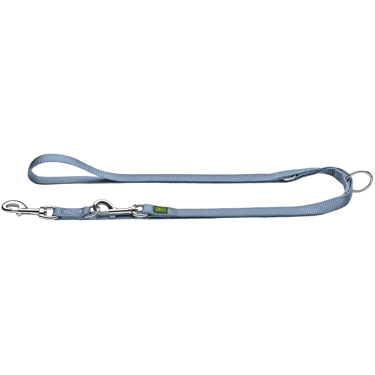 hunter-verstellbare-hundef-hrleine-25-200-rot-3-fach-verstellbar-robustes-nylon image 1