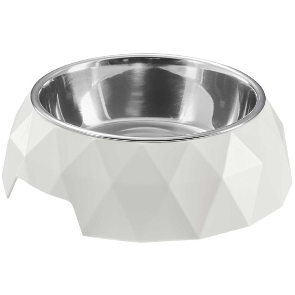 hunter-melamin-napf-kimberley-700-ml-mit-herausnehmbarem-edelstahlnapf-und-rutsc image 1