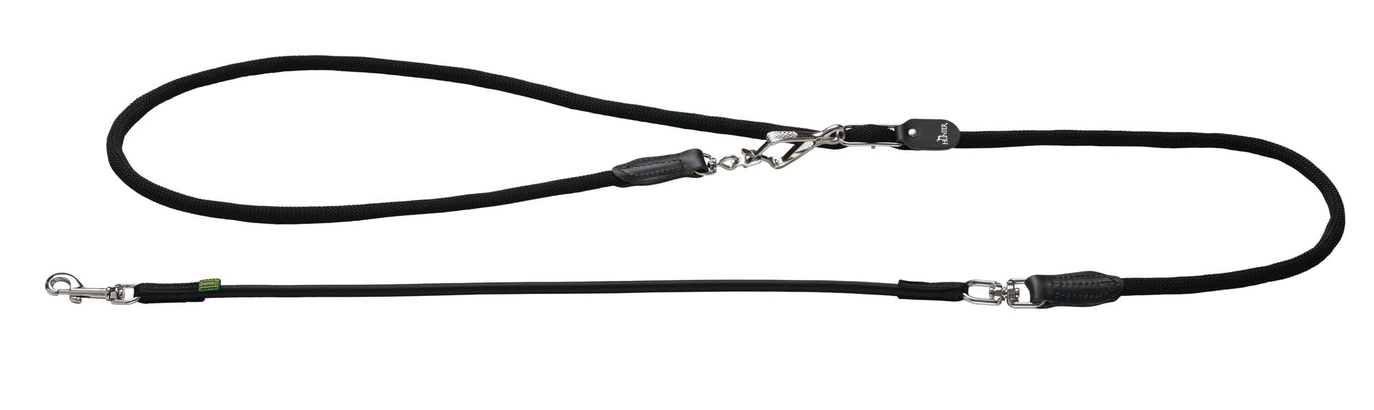hunter-fahrradleine-mit-sicherheitskarabiner-verstellbar-170-250-cm-elastisch-sc image 2