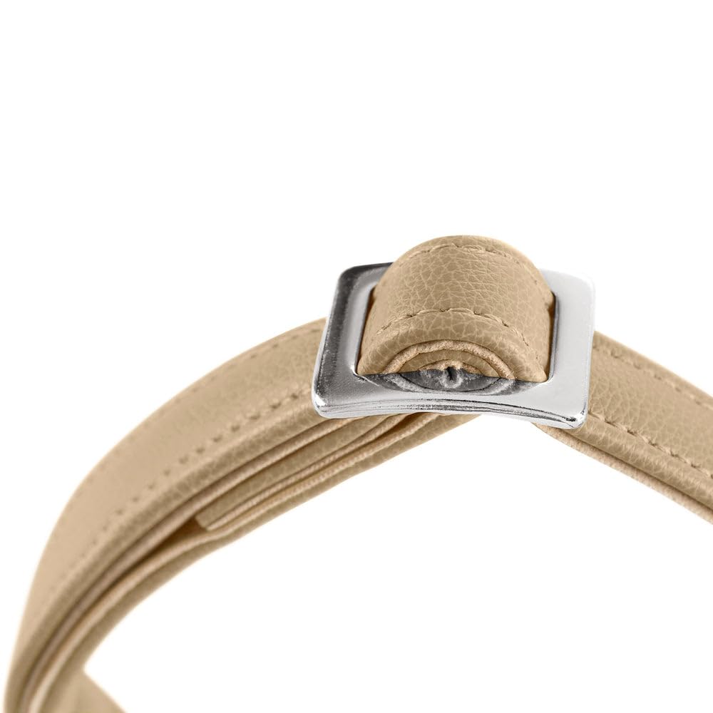 hunter-halsung-amalfi-alu-strong-gr-e-m-30-45-in-beige-vegane-kunstleder-halsung image 3