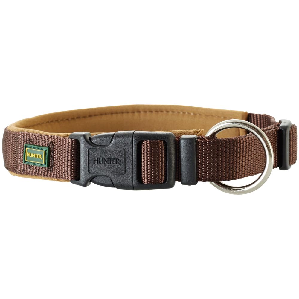 hunter-hundehalsung-neopren-vario-plus-gr-e-xs-s-1-5-nylonhalsband-mit-weicher-n image 1