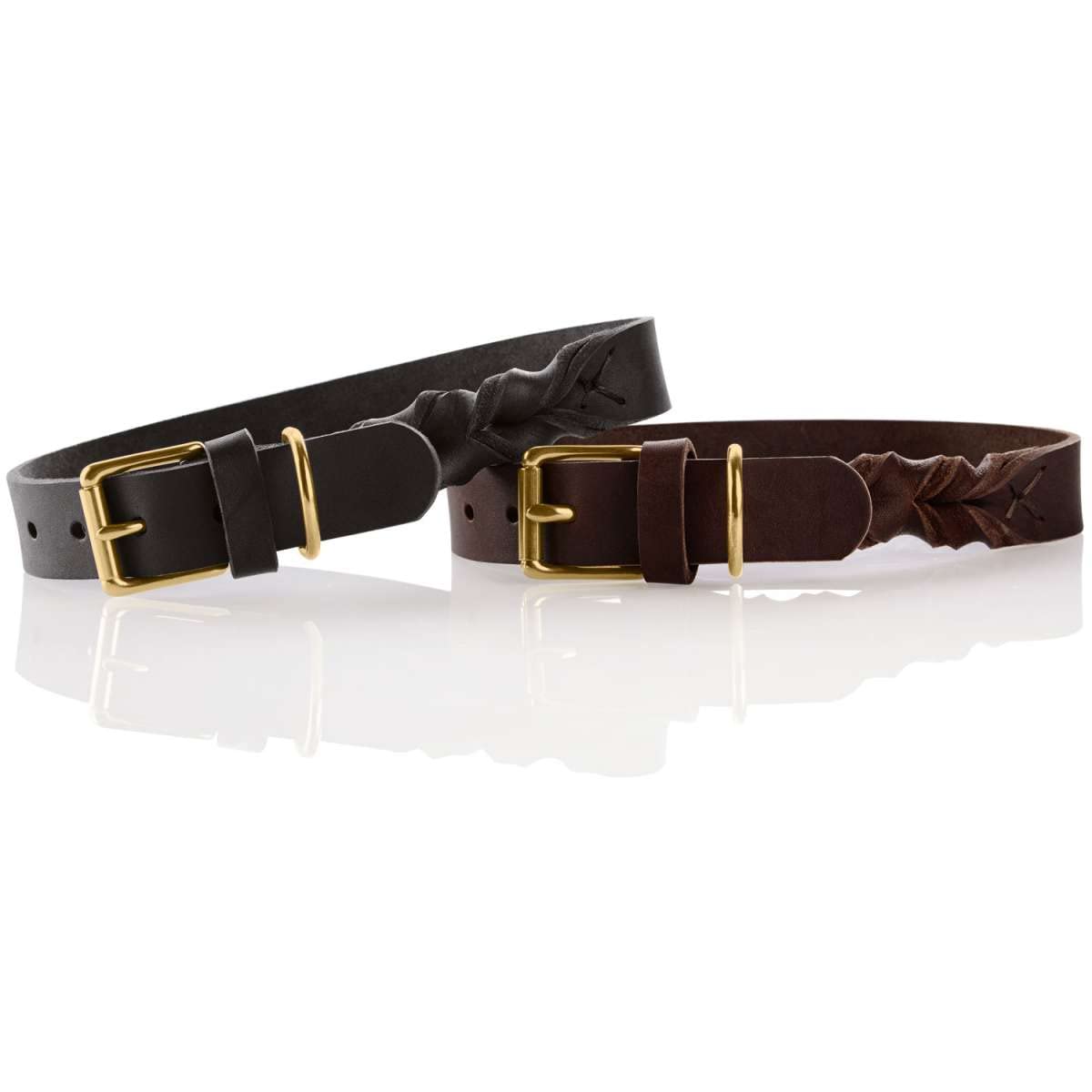 hunter-sansibar-solid-hundehalsband-aus-rindsleder-gr-e-40-30-36-cm-dunkelbraun- image 7
