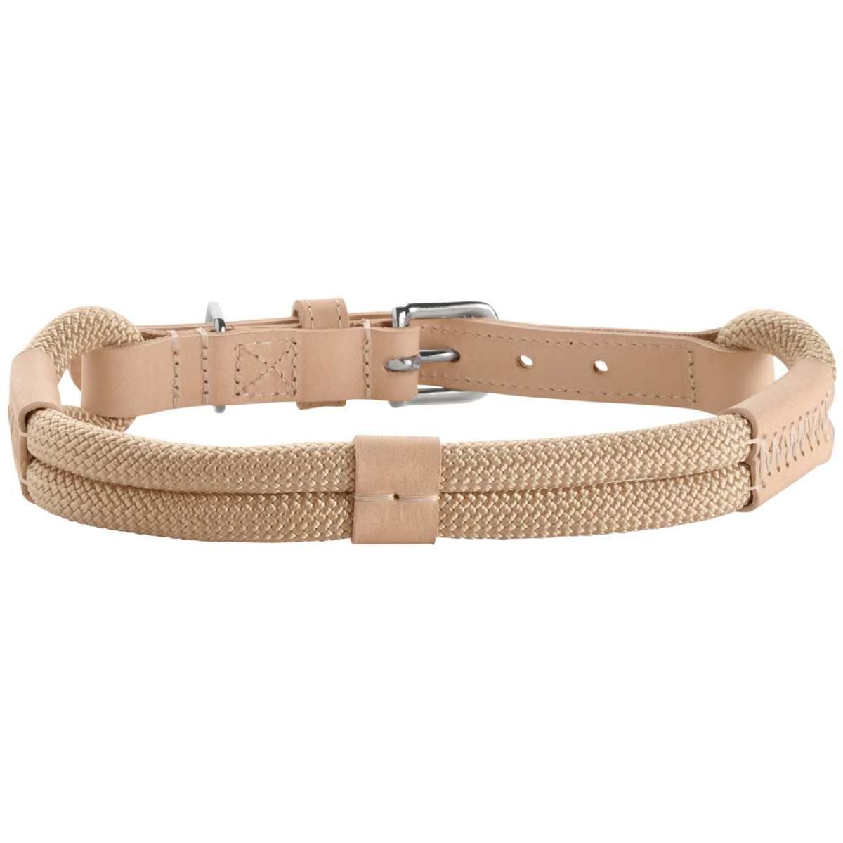 hunter-halsband-malia-gr-e-55-beige-natur-scandi-boho-lederhalsband image 2