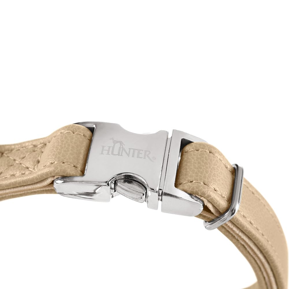 hunter-halsung-amalfi-alu-strong-gr-e-m-30-45-in-beige-vegane-kunstleder-halsung image 2