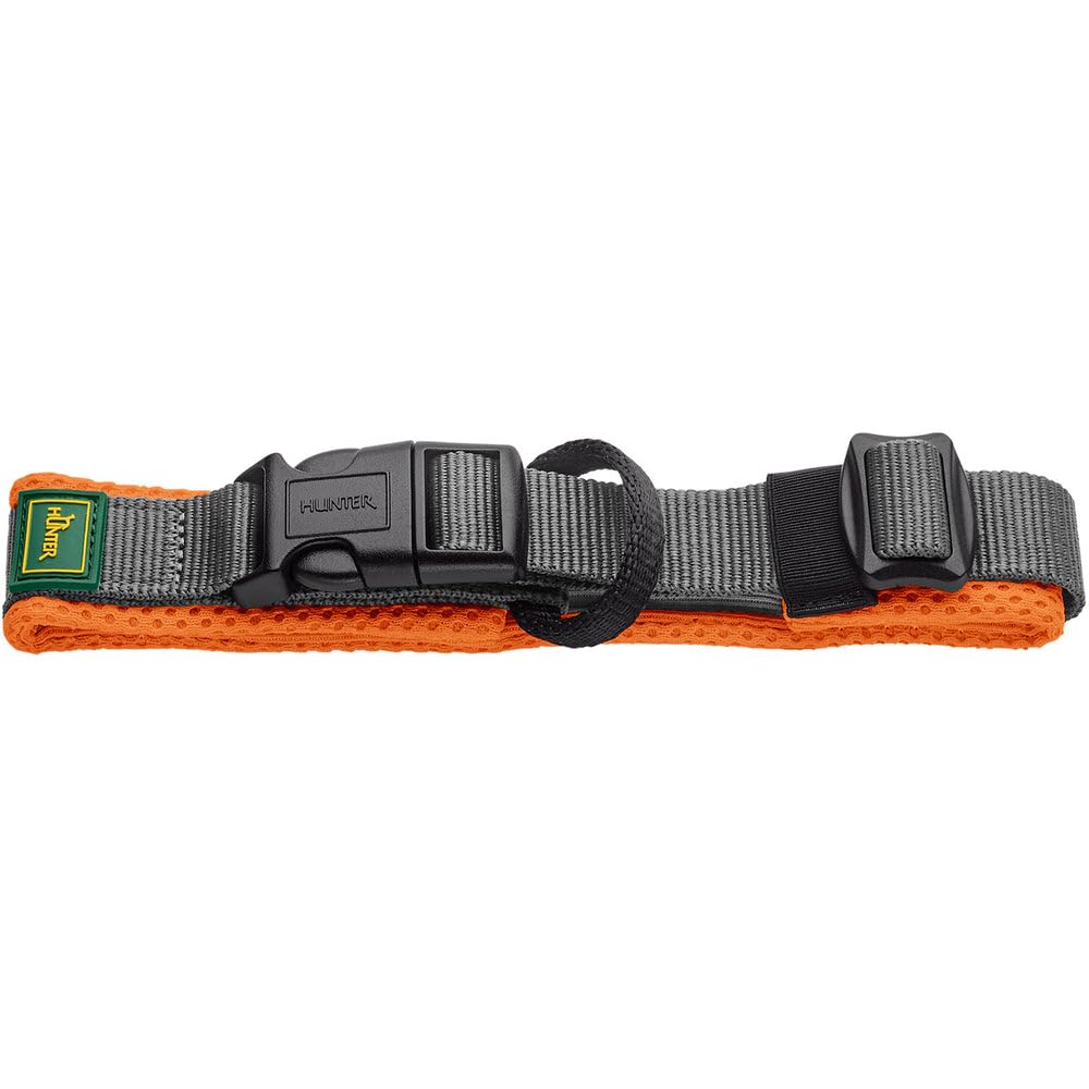 hunter-maldon-hundehalsband-blau-atmungsaktives-mesh-nylon-zugentlastung-adressl image 7