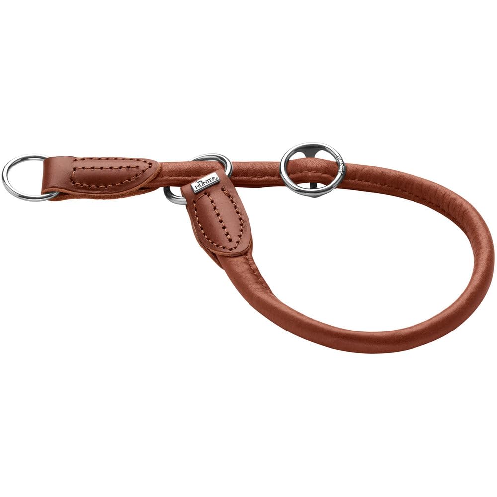 hunter-dressurhalsung-round-soft-canadian-up-rundgen-hte-lederoptik-zughalsung-m image 1
