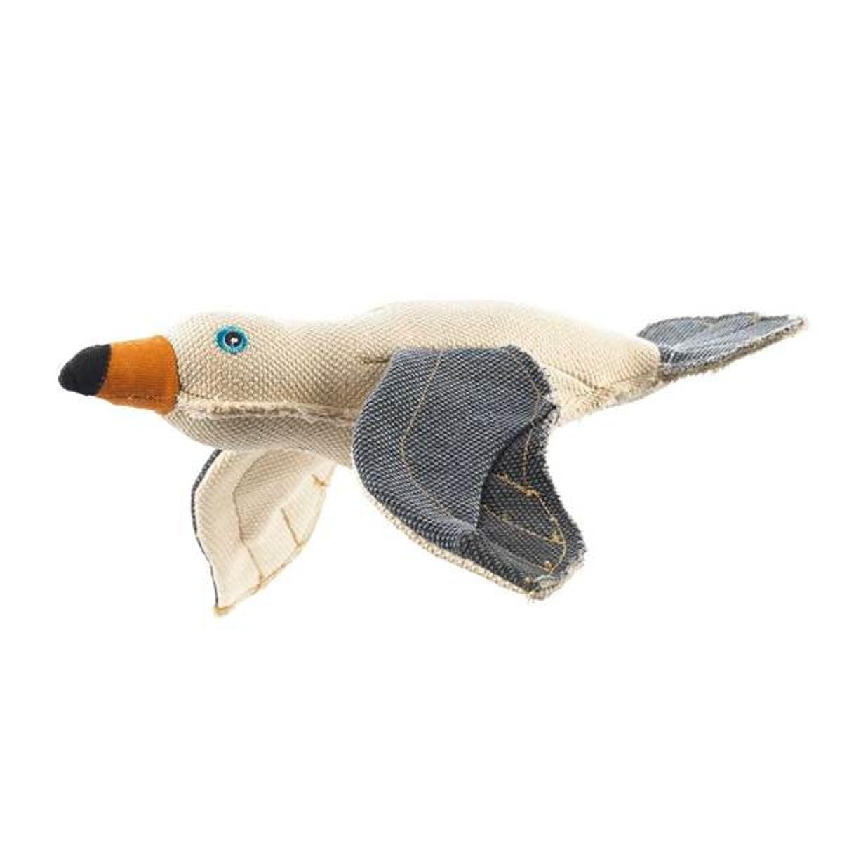 hunter-canvas-wild-goose-hundespielzeug-quietschspielzeug-gans-38-cm-vintage-sty image 6