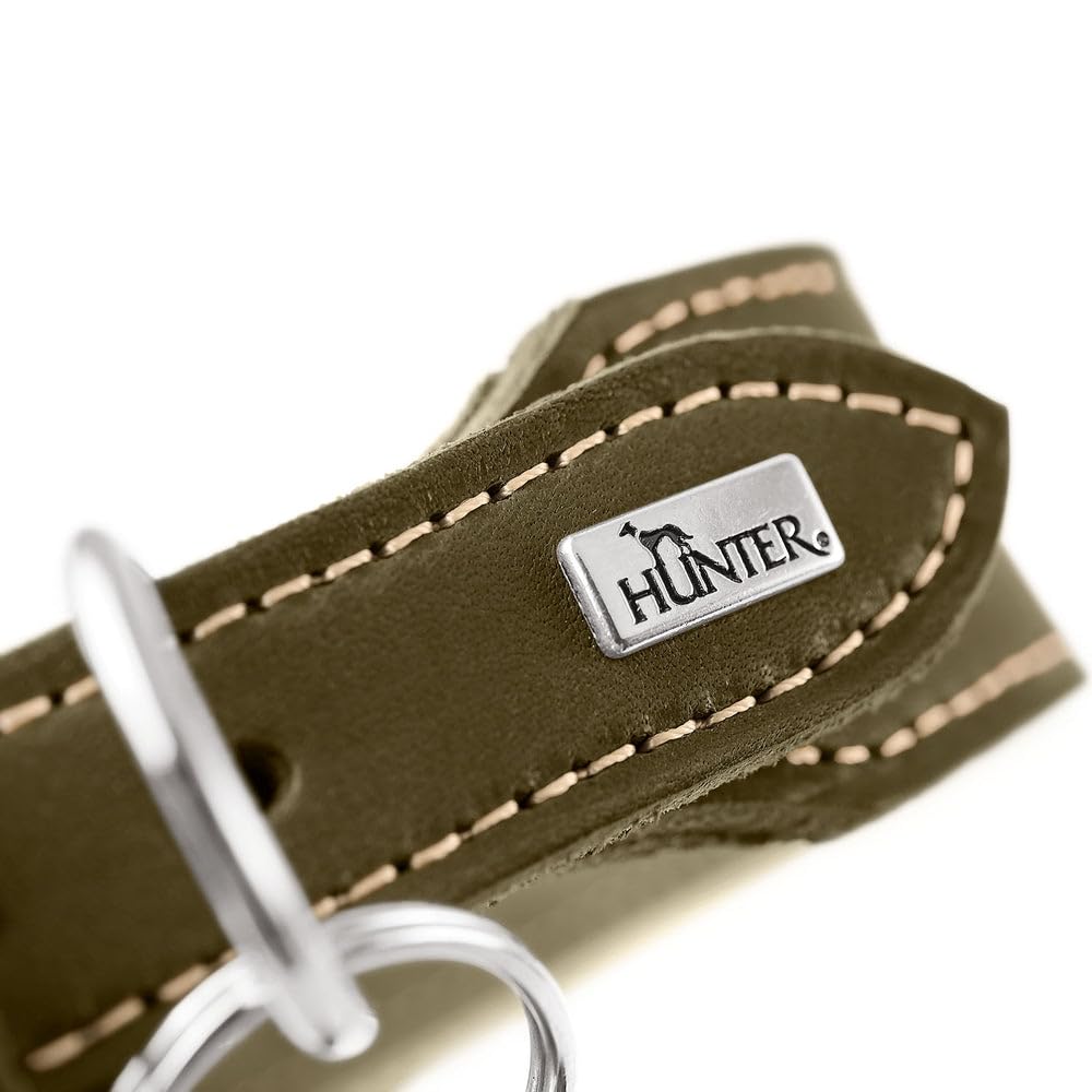 hunter-halsband-aalborg-extrabreit-weiches-softleder-kontrastnaht-cognac-gr-e-35 image 3