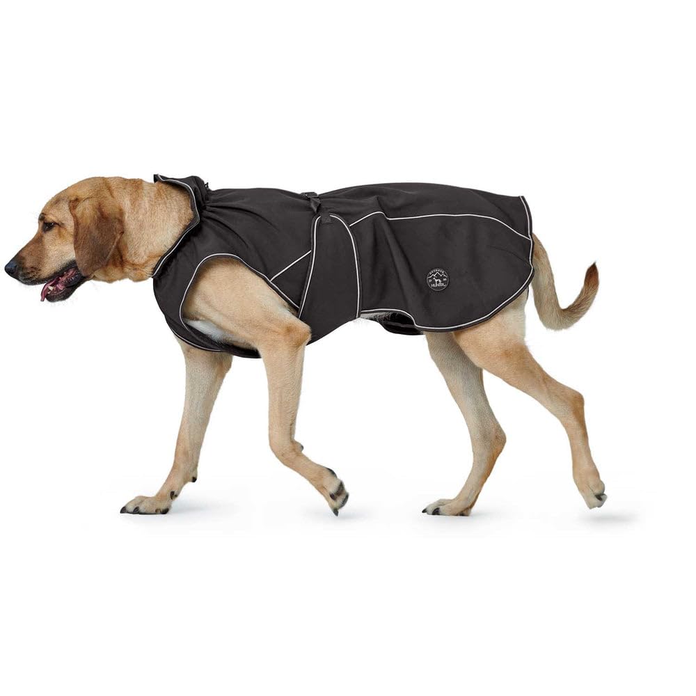 hunter-uppsala-softshell-hundemantel-gr-e-30-schwarz-wasser-und-winddicht-fleece image 5