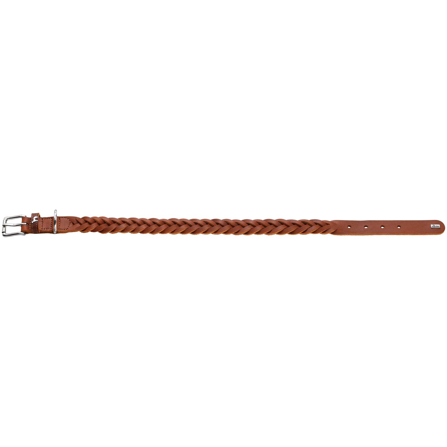 hunter-halsband-solid-education-special-s-45-handgeflochtenes-rindsleder-cognac- image 2