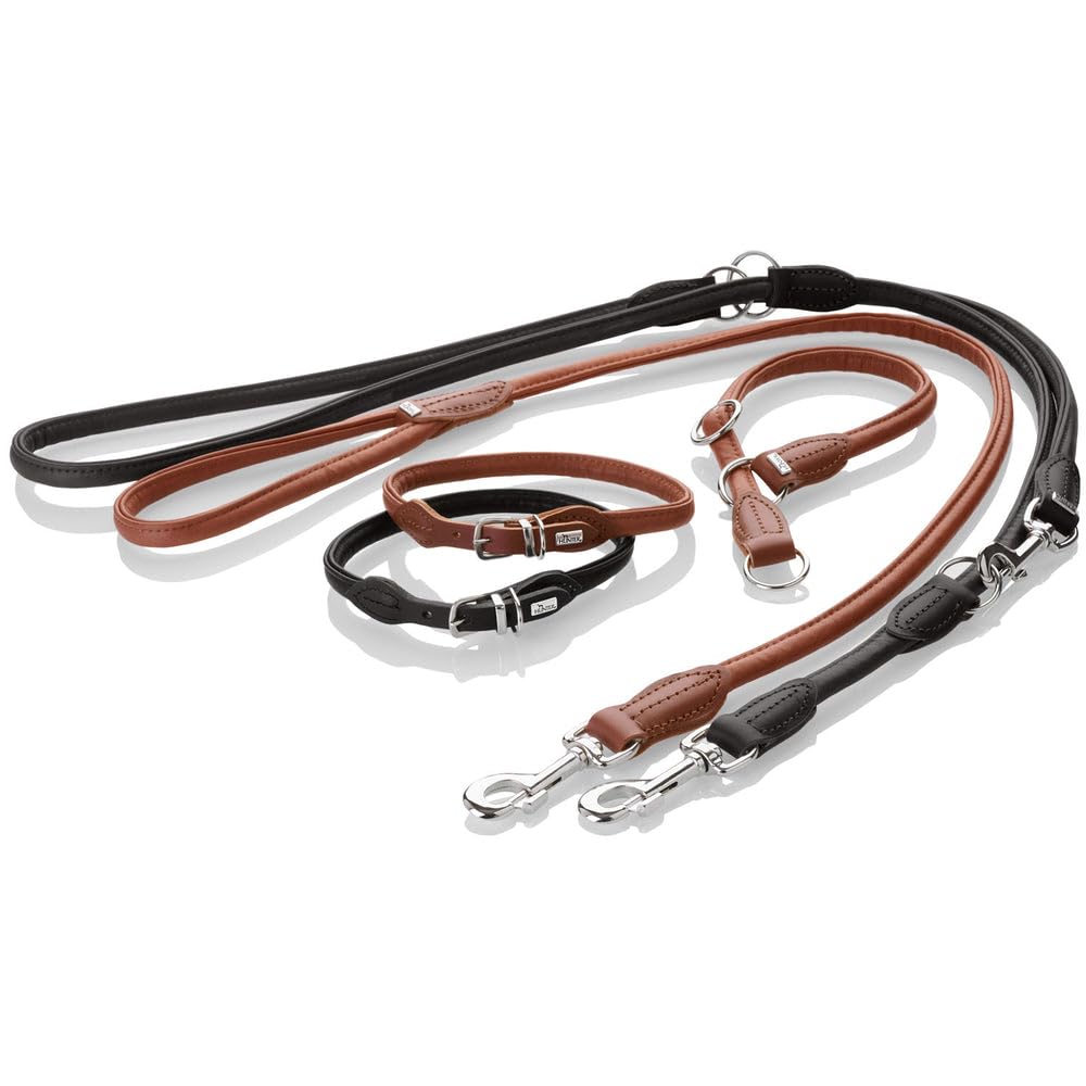 hunter-halsband-round-soft-canadian-up-cognac-rundgen-htes-rindsleder-mit-nylonk image 7