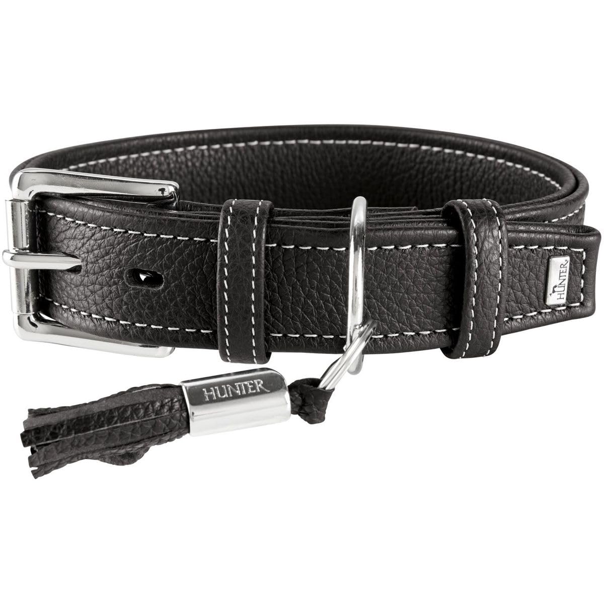 hunter-cannes-hundehalsband-rindnappaleder-handgefertigt-in-deutschland-orange-g image 6