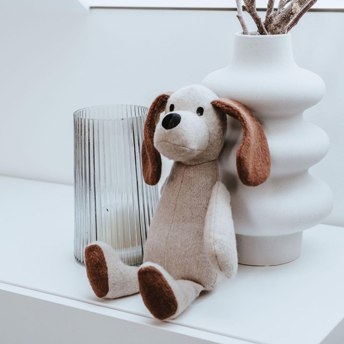 hunter-hundespielzeug-marle-hund-35-cm-ohne-squeaker-aus-recycelten-materialien image 4