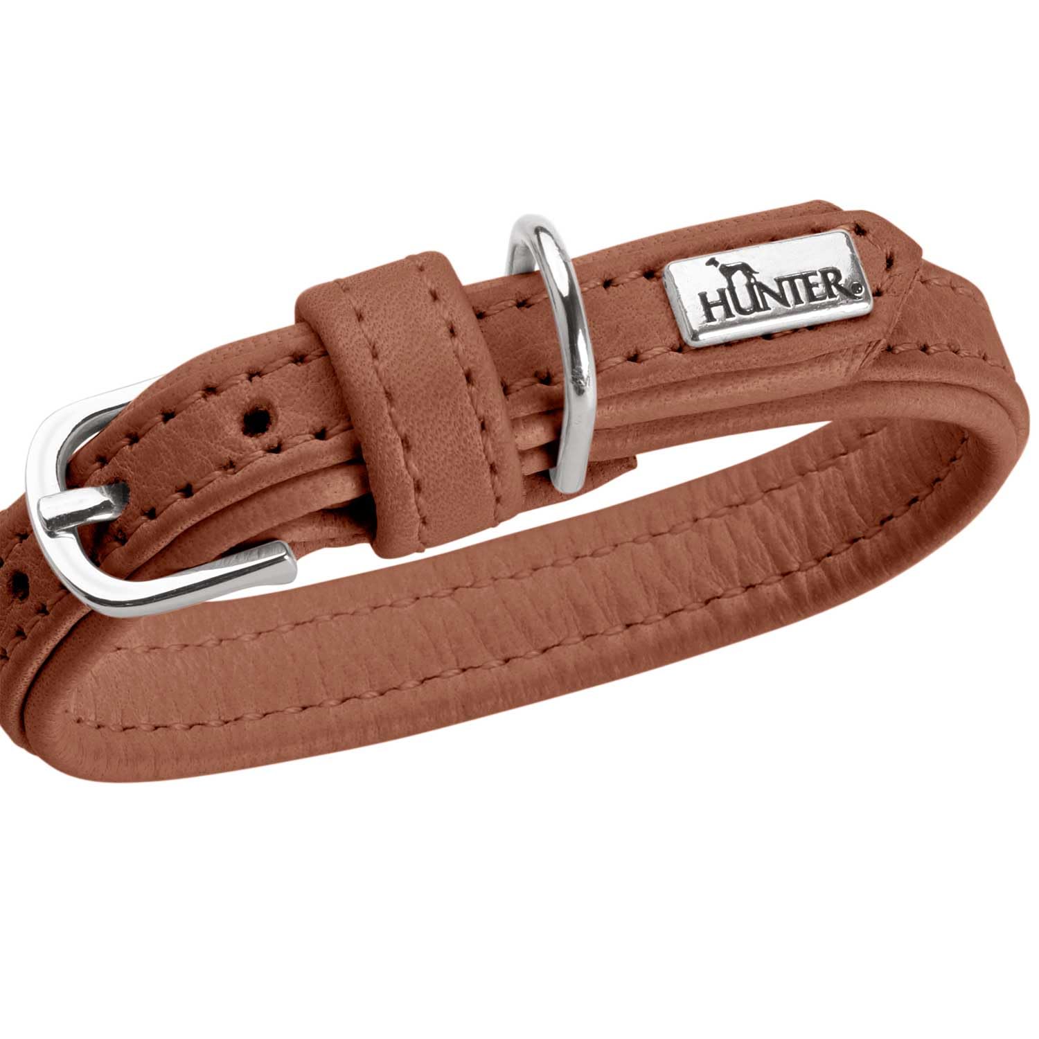 hunter-soho-mini-hundehalsband-rindsleder-fellschonend-leicht-f-r-kleine-hunde-w image 5