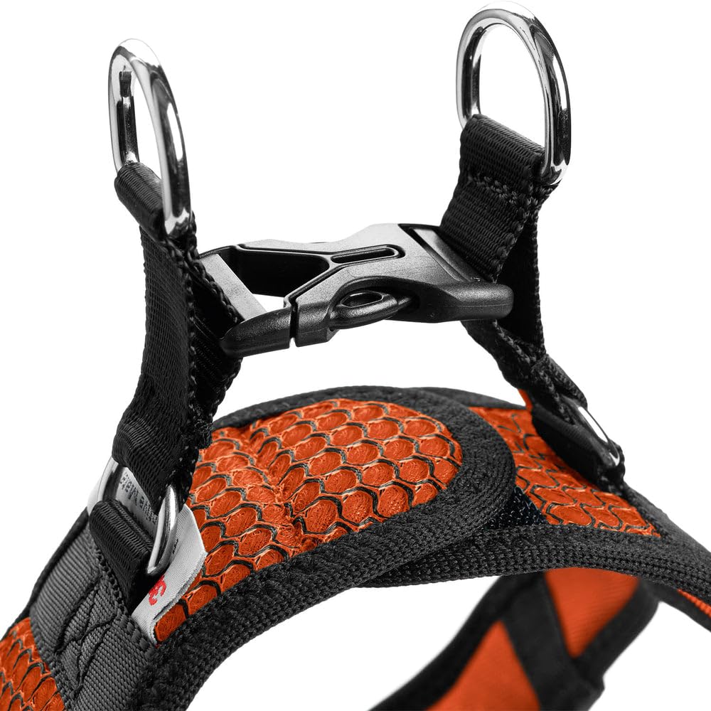 hunter-hundegeschirr-hilo-comfort-gr-e-xs-s-in-orange-easy-step-in-geschirr-mit- image 5