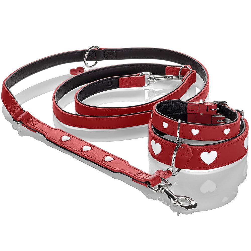 hunter-f-hrleine-love-verstellbare-lederleine-rindnappaleder-3-fach-verstellbar- image 7