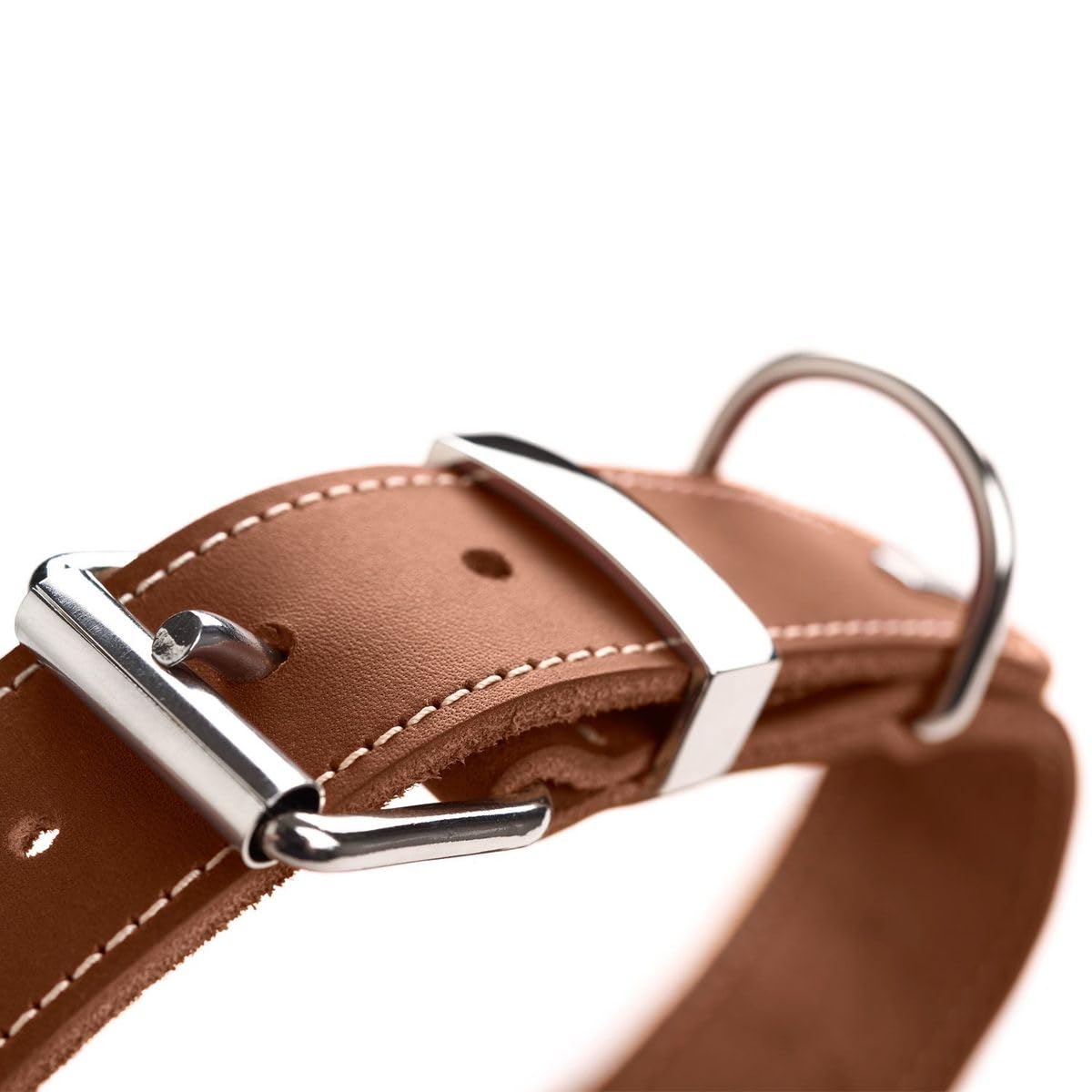 hunter-aalborg-special-hundehalsband-leder-30-xxs-xs-cognac-extrabreites-softvol image 3