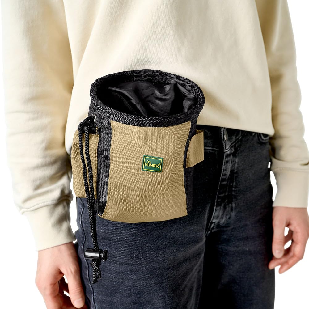hunter-g-rteltasche-bugrino-standard-schwarz-beige-gr-e-m-snack-und-belohnungsta image 3