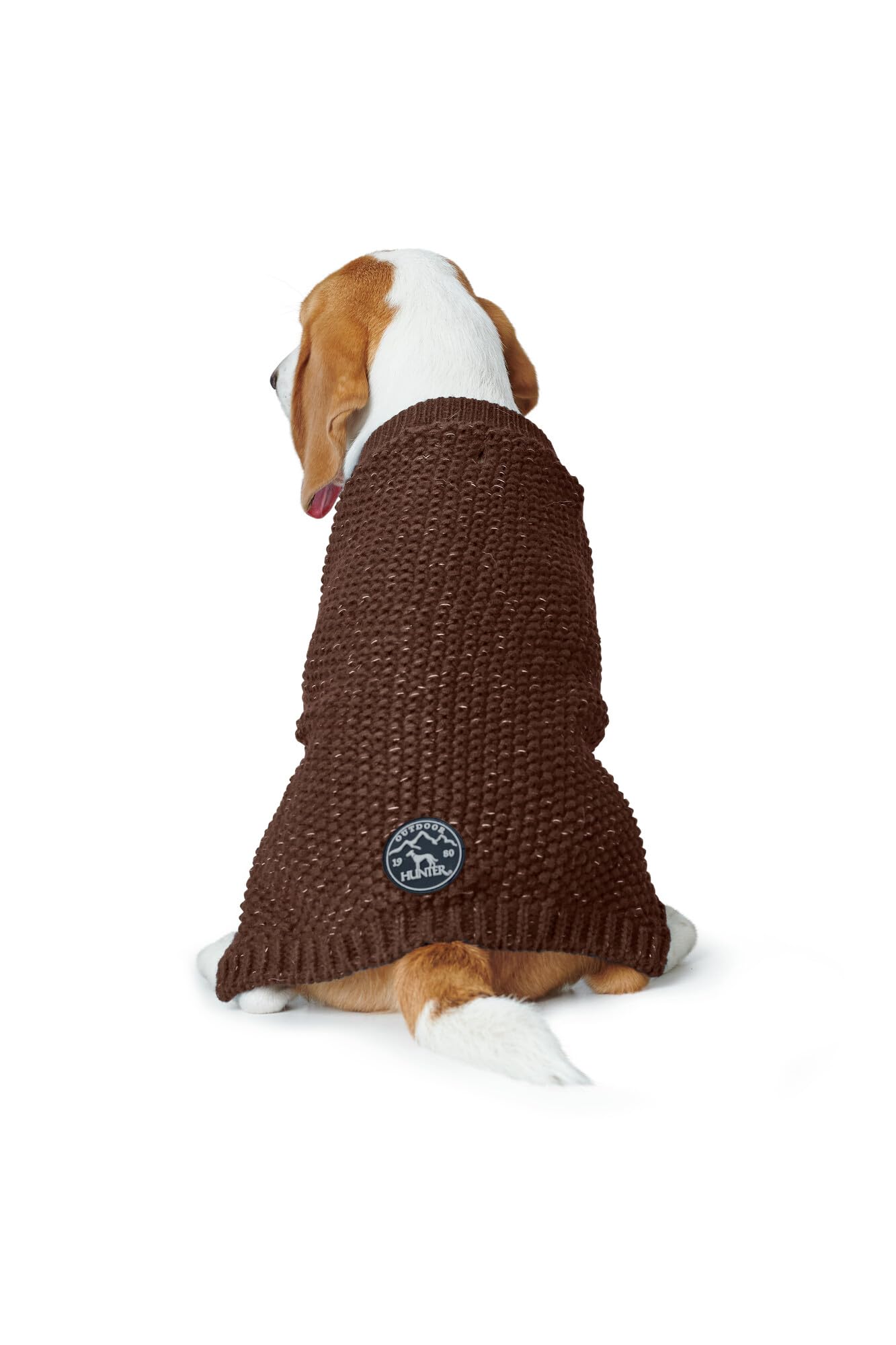 hunter-pullover-finja-warmen-hundepullover-aus-dickem-strickgarn-mit-reflektiere image 3