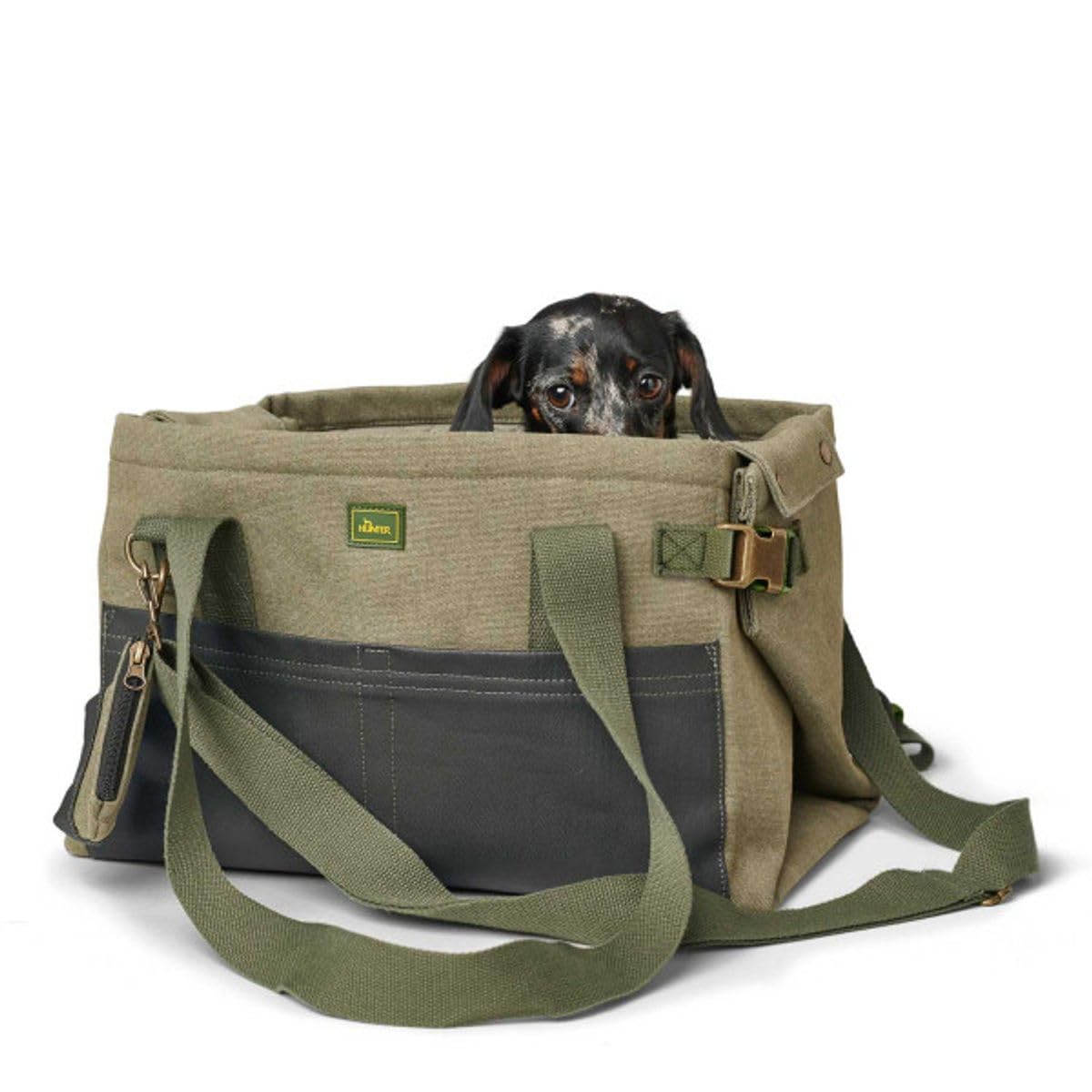 hunter-madison-2-in-1-tragetasche-decke-f-r-hunde-und-katzen-khaki-40-x-25-x-25- image 7