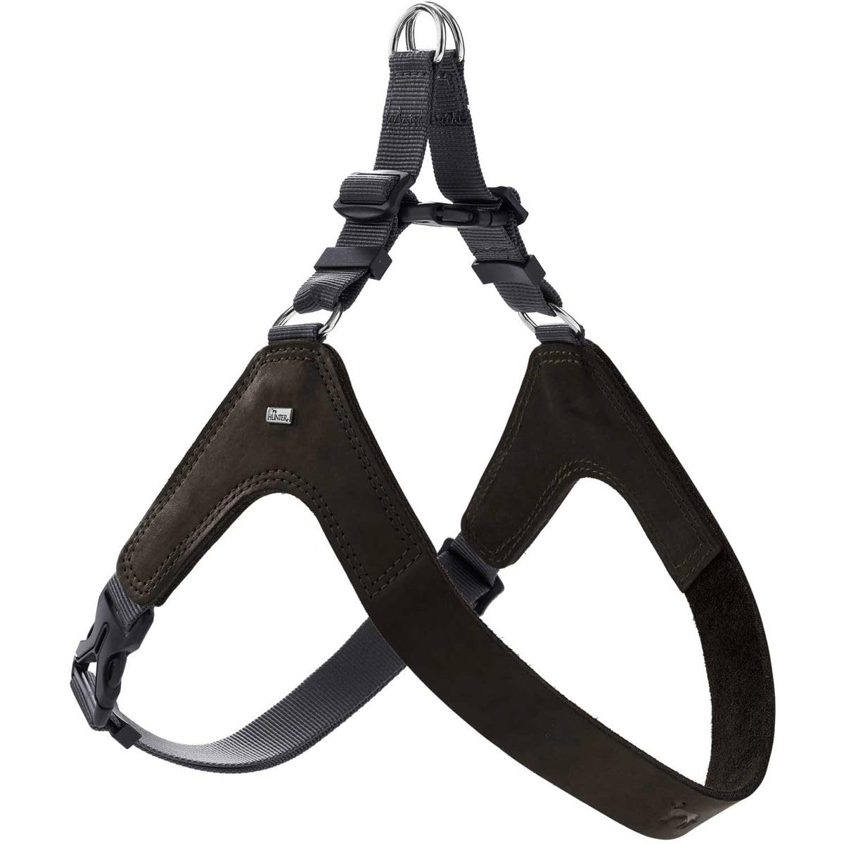 hunter-hundegeschirr-dimaro-cognac-rindsleder-step-in-design-verstellbar-made-in image 7