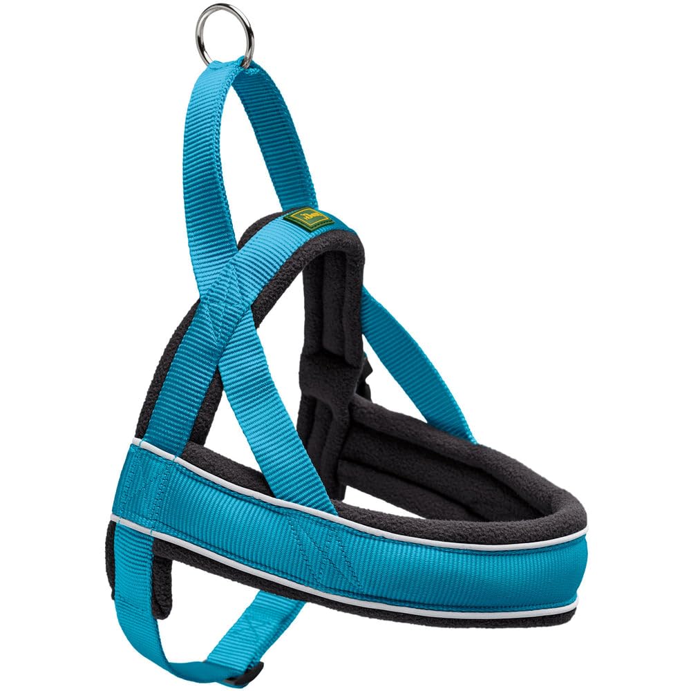 hunter-norwegergeschirr-racing-weich-gepolstert-reflektierend-verstellbar-braun- image 3