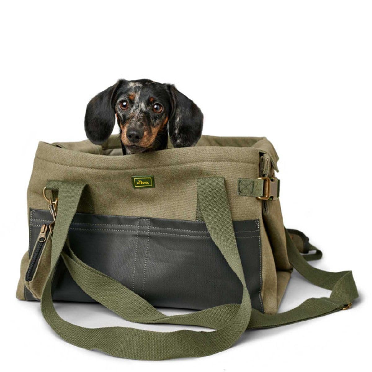 hunter-madison-2-in-1-tragetasche-decke-f-r-hunde-und-katzen-khaki-40-x-25-x-25- image 6