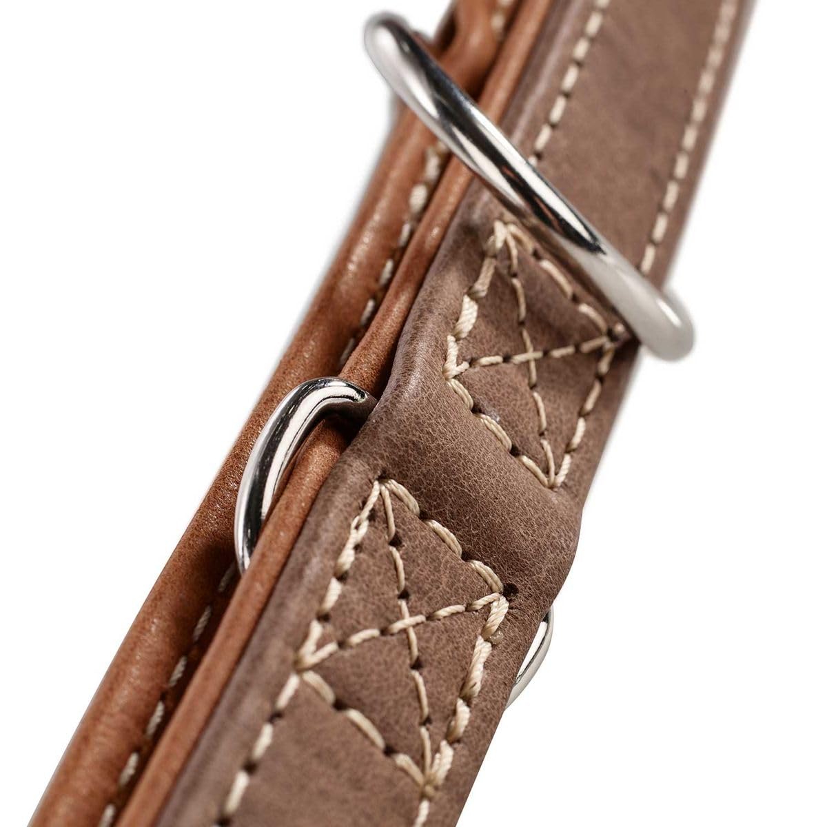 hunter-porto-verstellbare-hundef-hrleine-1-5-x-200-cm-tabak-cognac-pflanzlich-ge image 3
