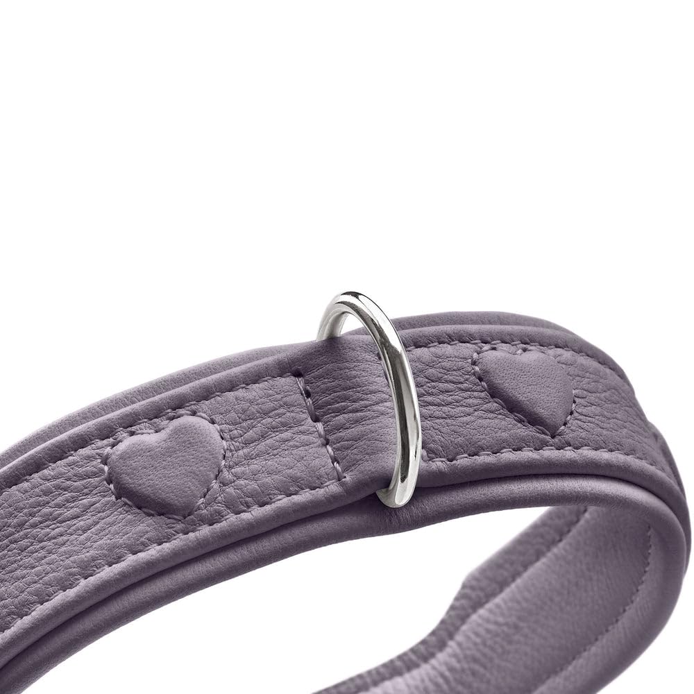 hunter-hundehalsband-soho-x-love-gr-e-32-flieder-grau-chromfreies-rindsleder-mit image 5