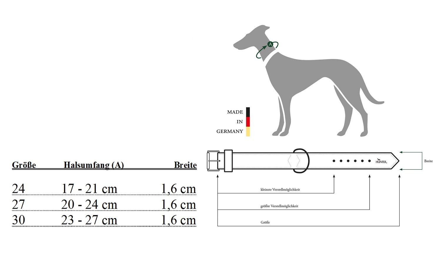 hunter-rocky-petit-hundehalsband-f-r-kleine-hunde-rindnappaleder-mit-nieten-besa image 2