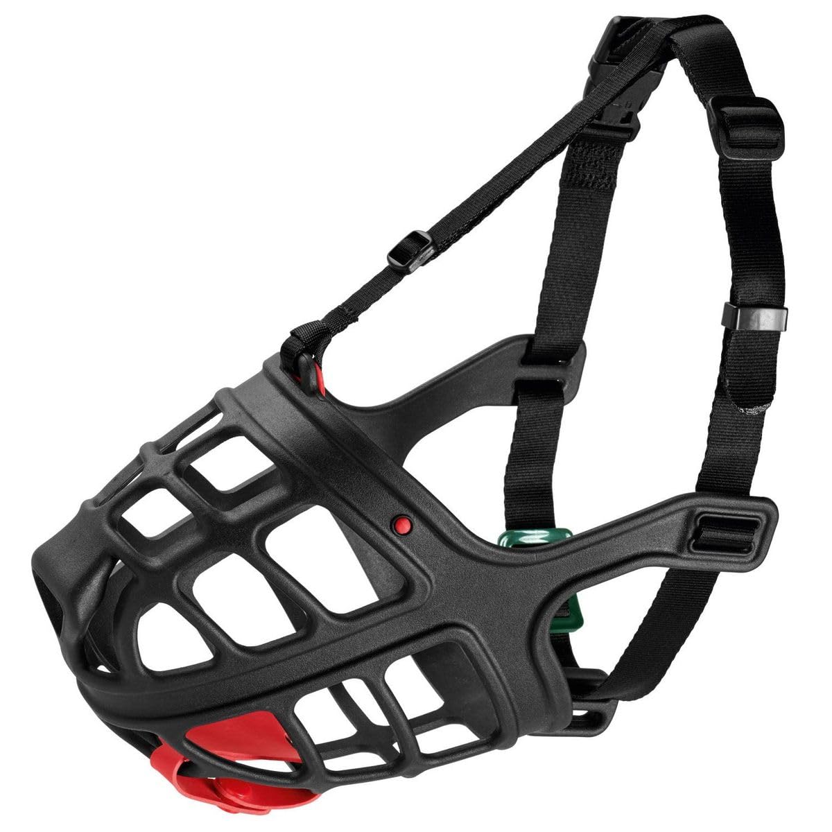 hunter-albury-hundemaulkorb-gr-e-2-schwarz-mit-herausnehmbarem-giftk-derschutz image 3