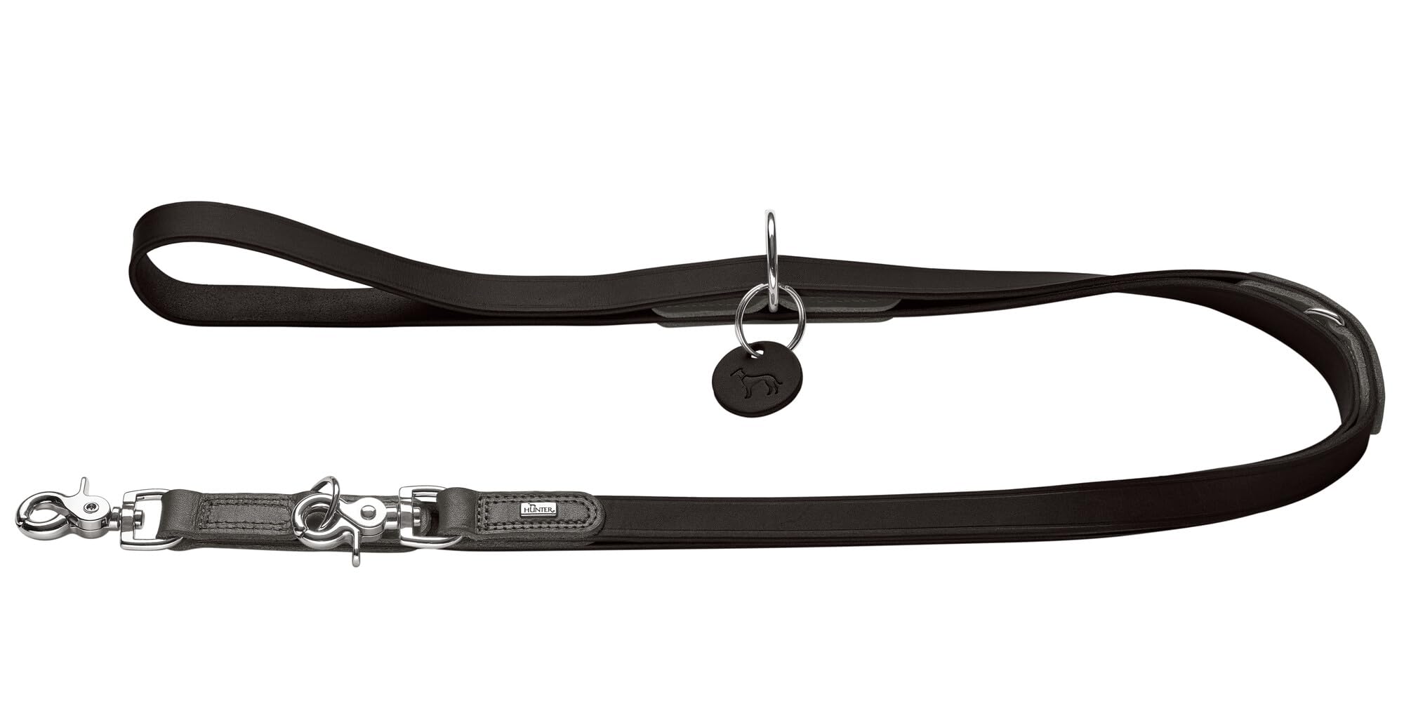 hunter-verstellbare-hundef-hrleine-lemvig-fettleder-3-fach-verstellbar-bis-200-c image 2