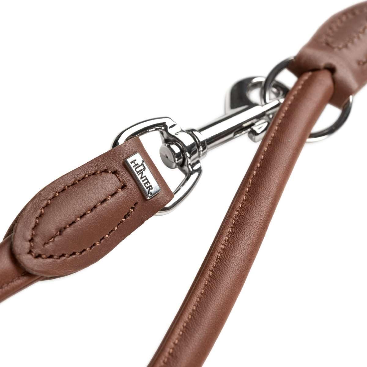 hunter-round-soft-verstellbare-f-hrleine-rindnappaleder-rundgen-ht-8-200-braun image 2