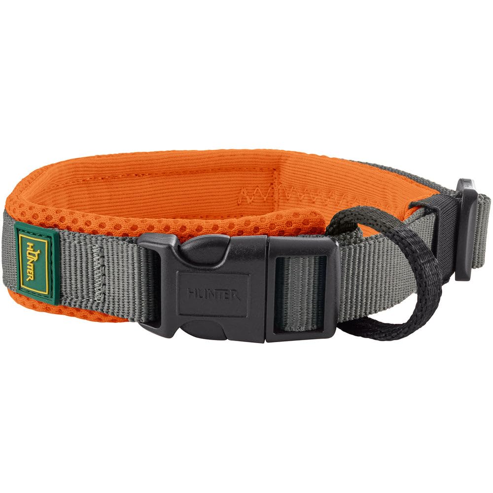 hunter-maldon-hundehalsband-blau-atmungsaktives-mesh-nylon-zugentlastung-adressl image 8