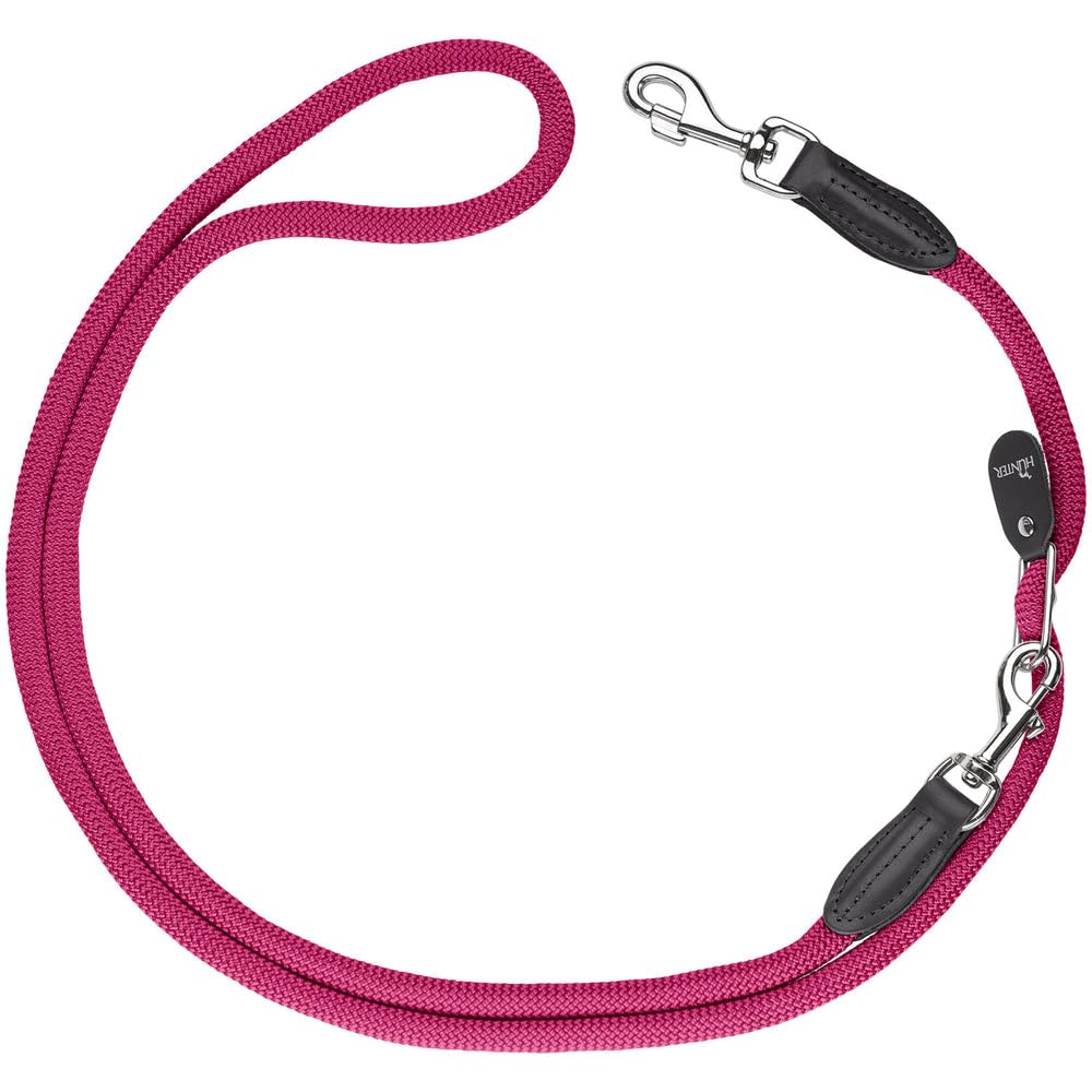 hunter-vario-hundeleine-freestyle-braun-260-cm-stufenlos-verstellbar-wetterfeste image 8