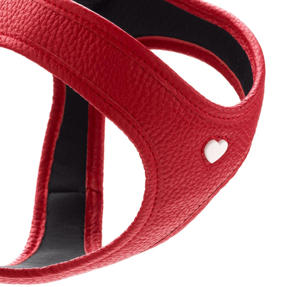 hunter-love-hundegeschirr-step-in-geschirr-aus-rindnappaleder-mit-mesh-futter-ha image 6
