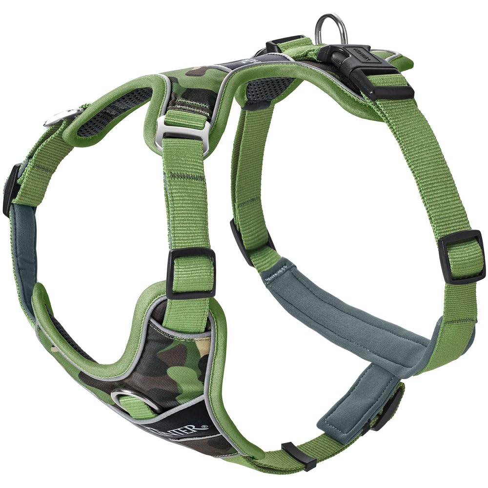 hunter-geschirr-divo-camouflage-gr-n-5-fach-verstellbar-alu-schnallen-3m-scotchl image 8