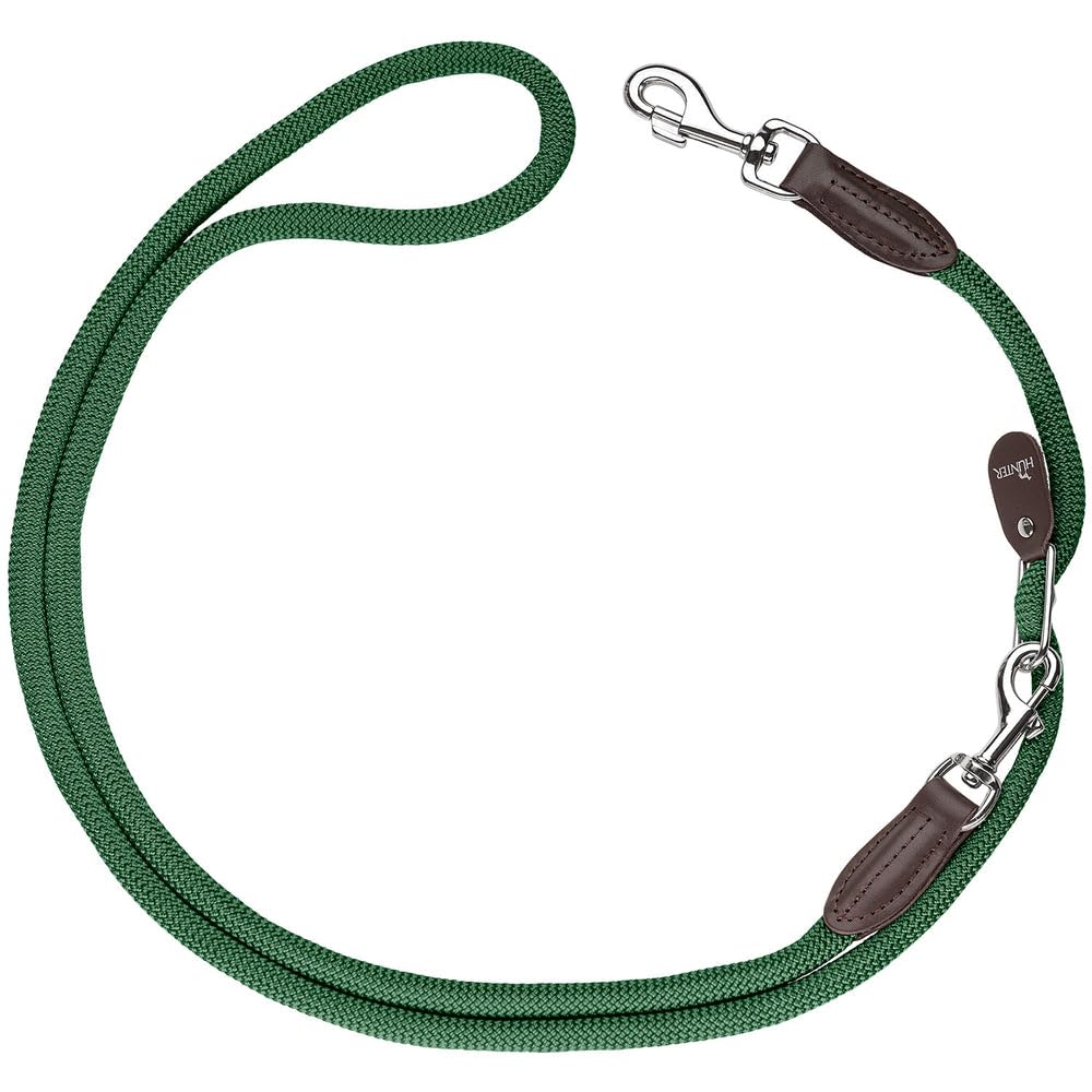hunter-vario-hundeleine-freestyle-braun-260-cm-stufenlos-verstellbar-wetterfeste image 6