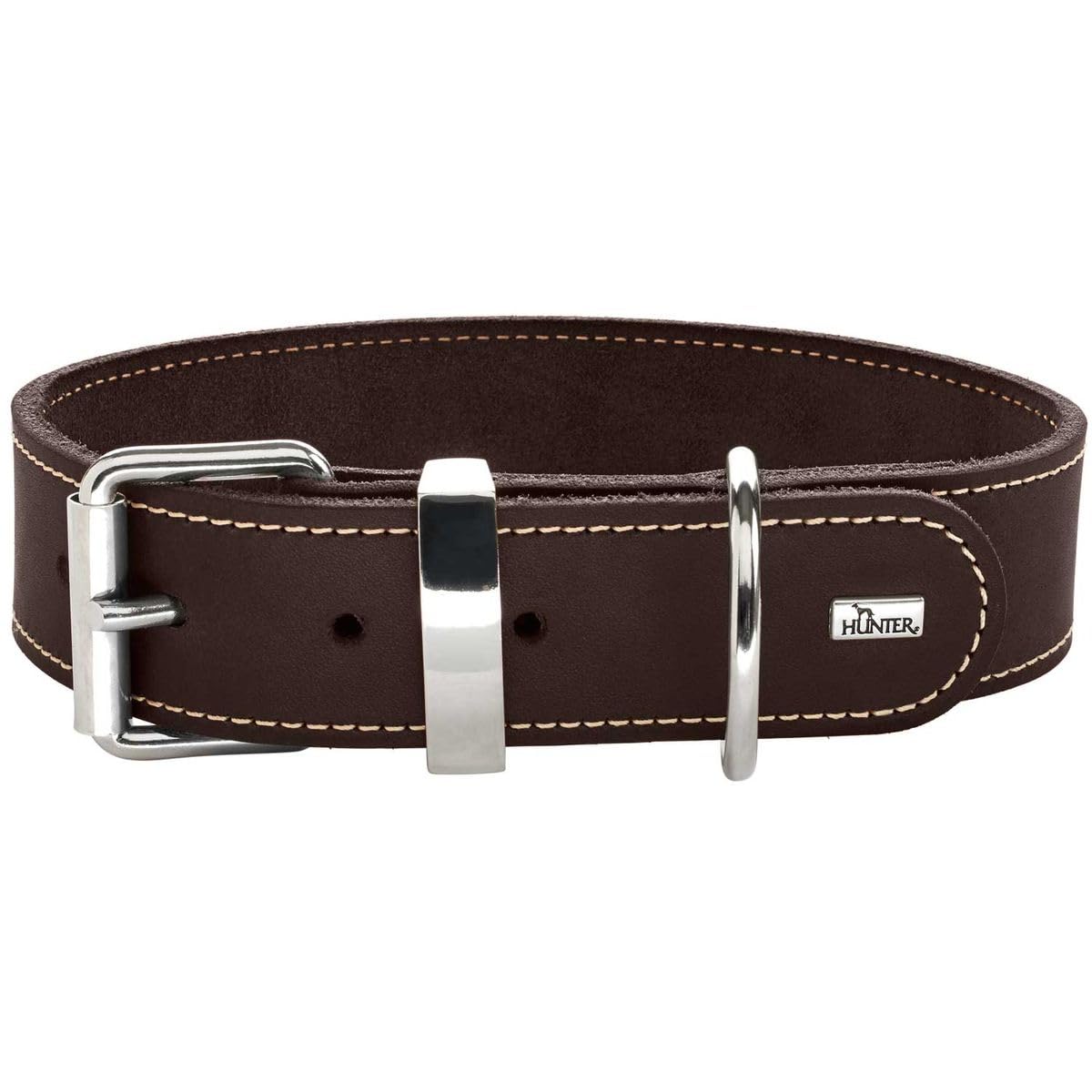 hunter-aalborg-special-hundehalsband-leder-30-xxs-xs-cognac-extrabreites-softvol image 7