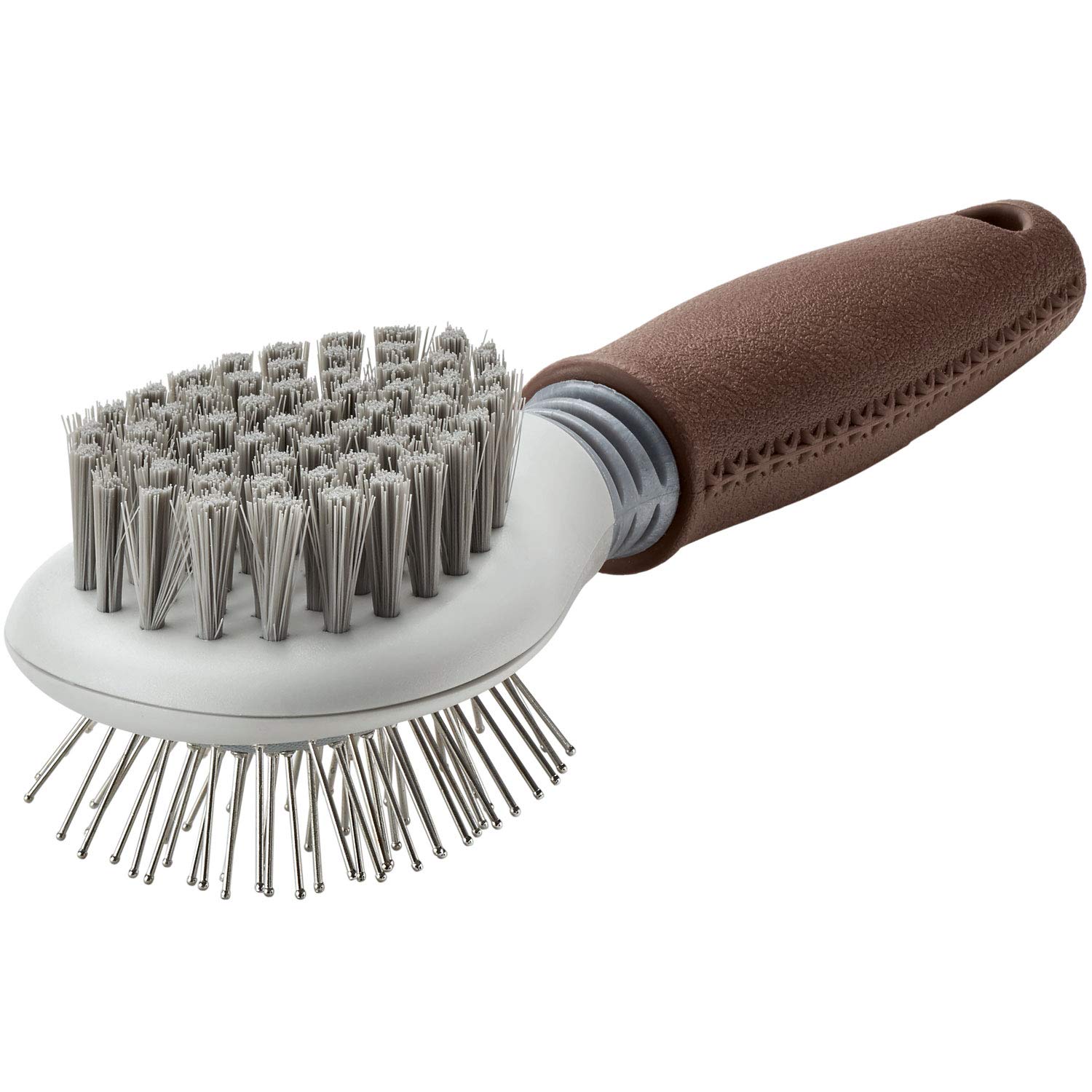 hunter-spa-kombib-rste-f-r-hunde-zwei-seiten-borsten-pins-flexibler-b-rstenhals- image 4