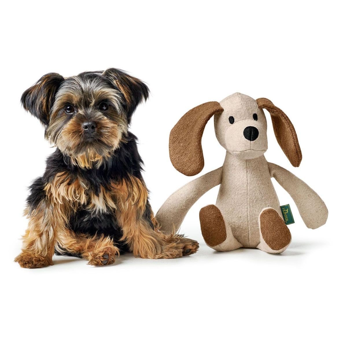 hunter-hundespielzeug-marle-hund-35-cm-ohne-squeaker-aus-recycelten-materialien image 2