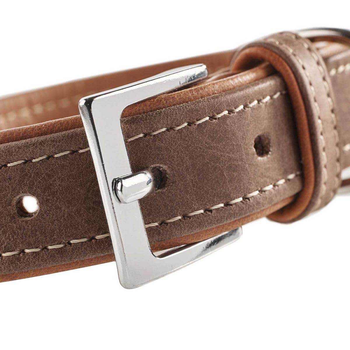 hunter-hundehalsband-porto-pflanzlich-gegerbtes-olivenleder-tabak-cognac-gr-e-40 image 7