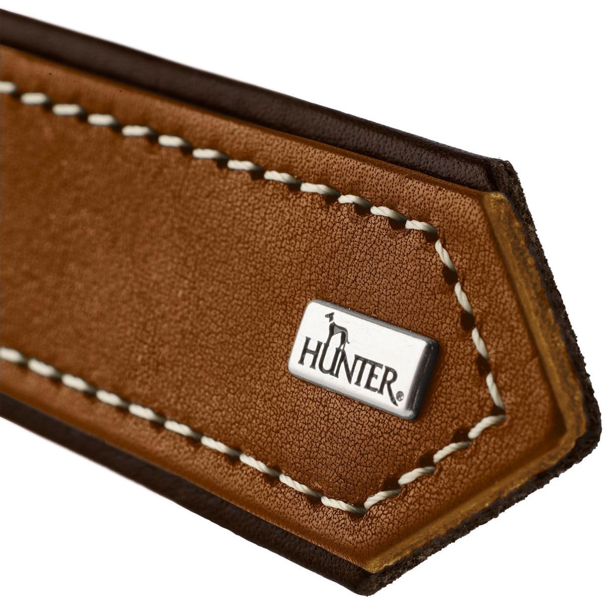 hunter-tara-hundehalsband-aus-juchtenleder-verstellbar-35-42-cm-s-m-cognac-dunke image 5