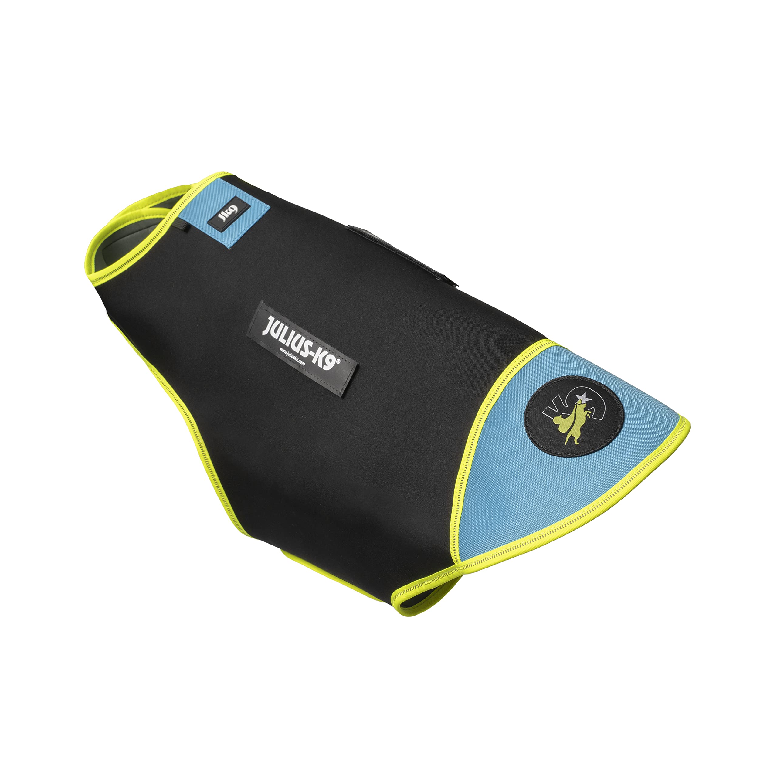 julius-k9-idc-neoprene-hundekleidung-gr-e-l-schwarz-aquamarine-wasserfeste-neopr image 2