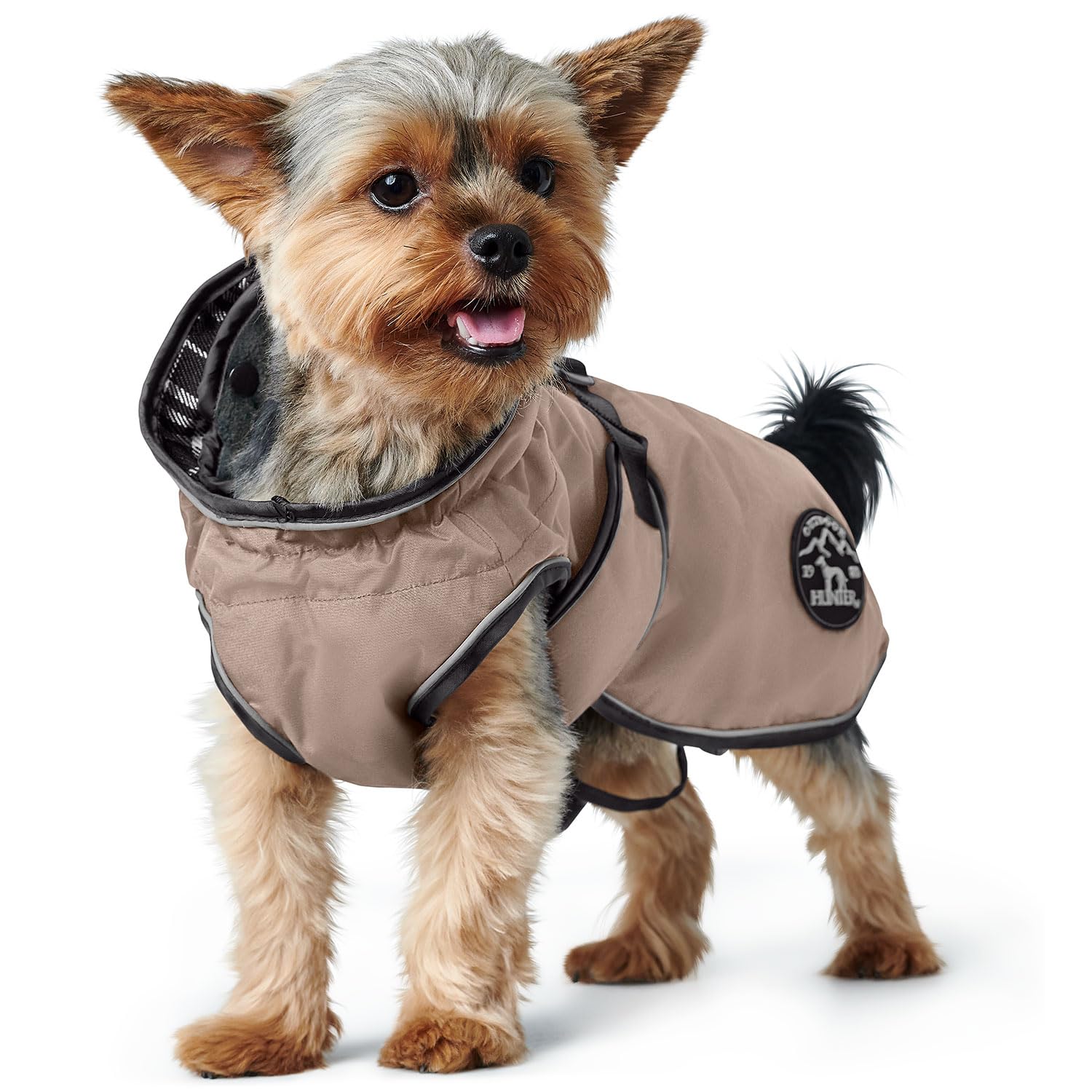 hunter-hundemantel-uppsala-50-in-taupe-2in1-wintermantel-mit-herauskn-pfbarem-in image 7