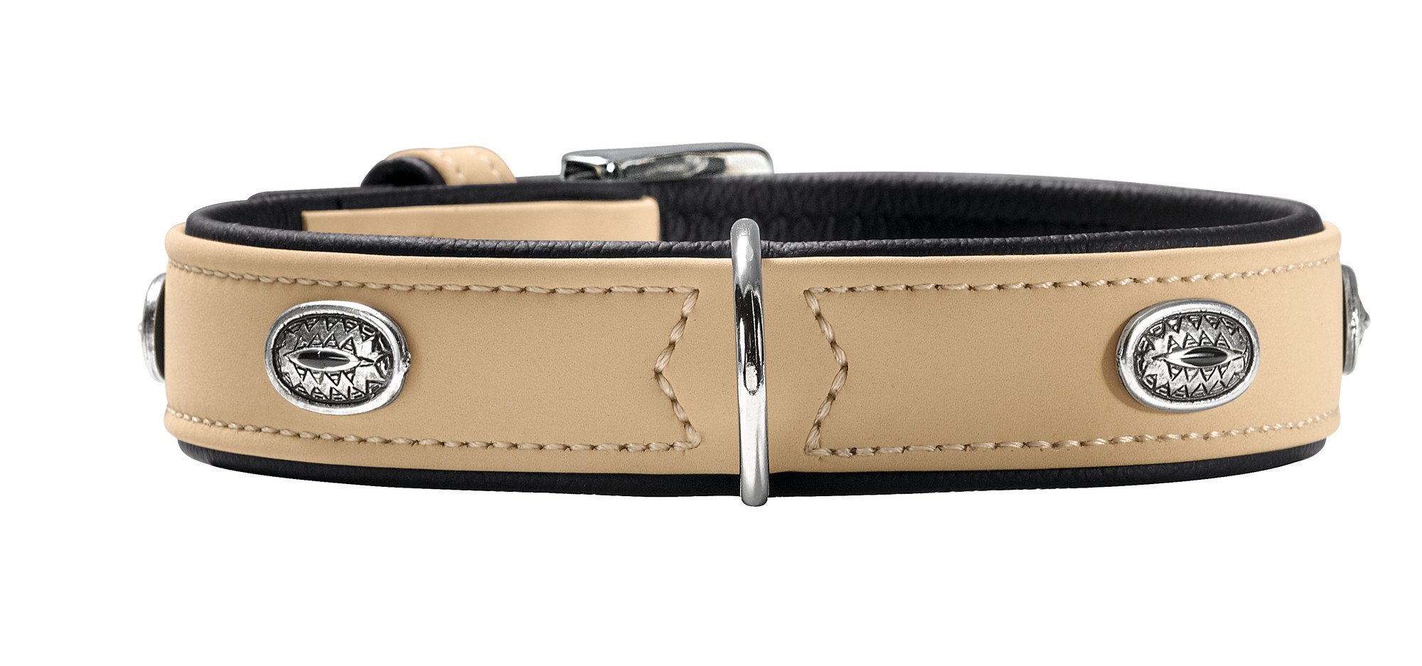 hunter-softie-stone-hundehalsband-kunstleder-mit-schmucksteinen-und-nieten-verst image 7