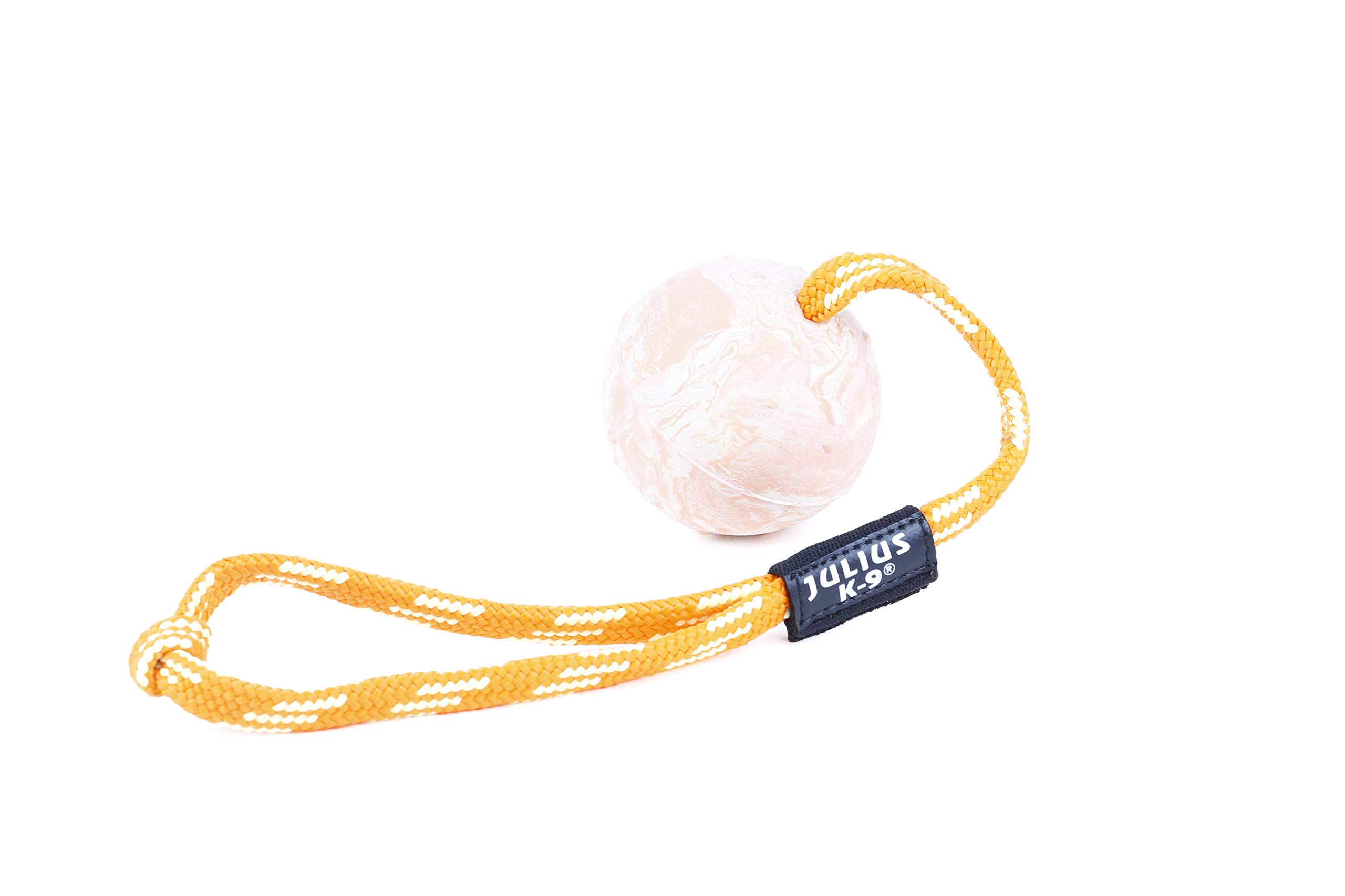 julius-k9-idc-kautschuk-ball-mit-verschlie-barer-schlaufe-geriffelt-70-mm image 4