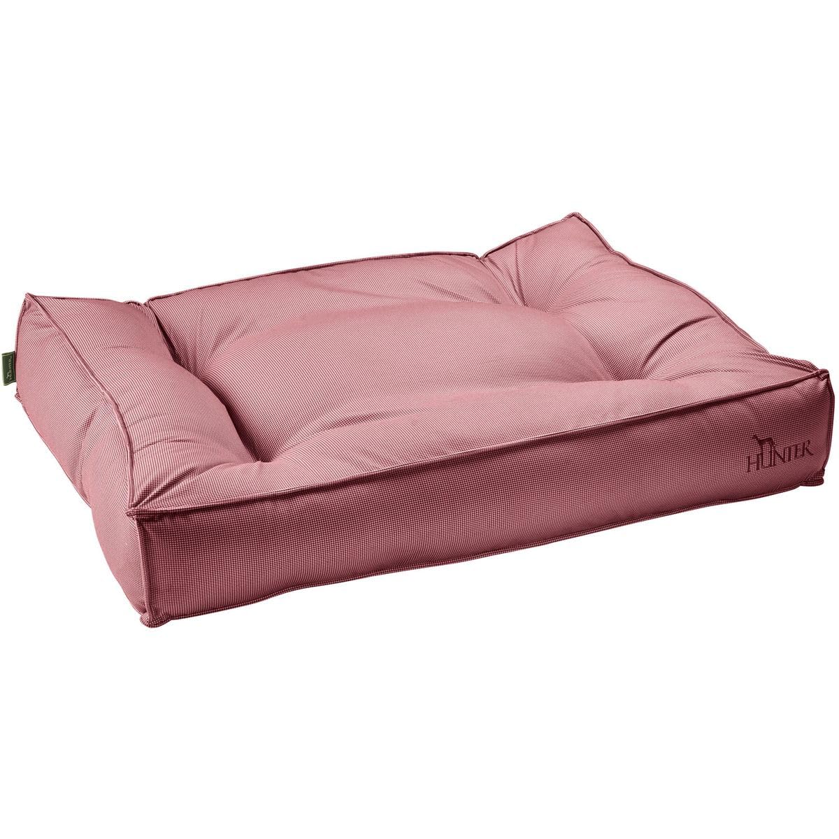 hunter-hundebett-lancaster-rot-gr-e-l-gem-tliches-hunde-steppbett-mit-pepita-des image 1